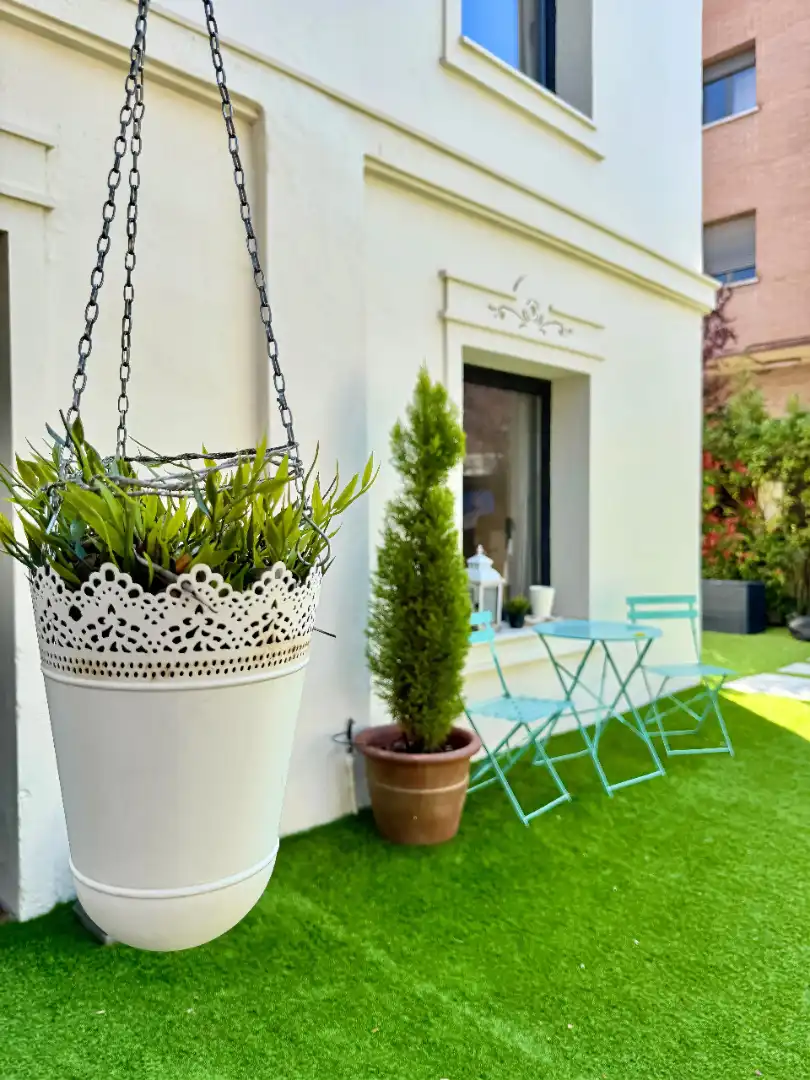 Terrassa de Casa o xalet de lloguer en Madrid amb Aire condicionat, Calefacció i Jardí privat