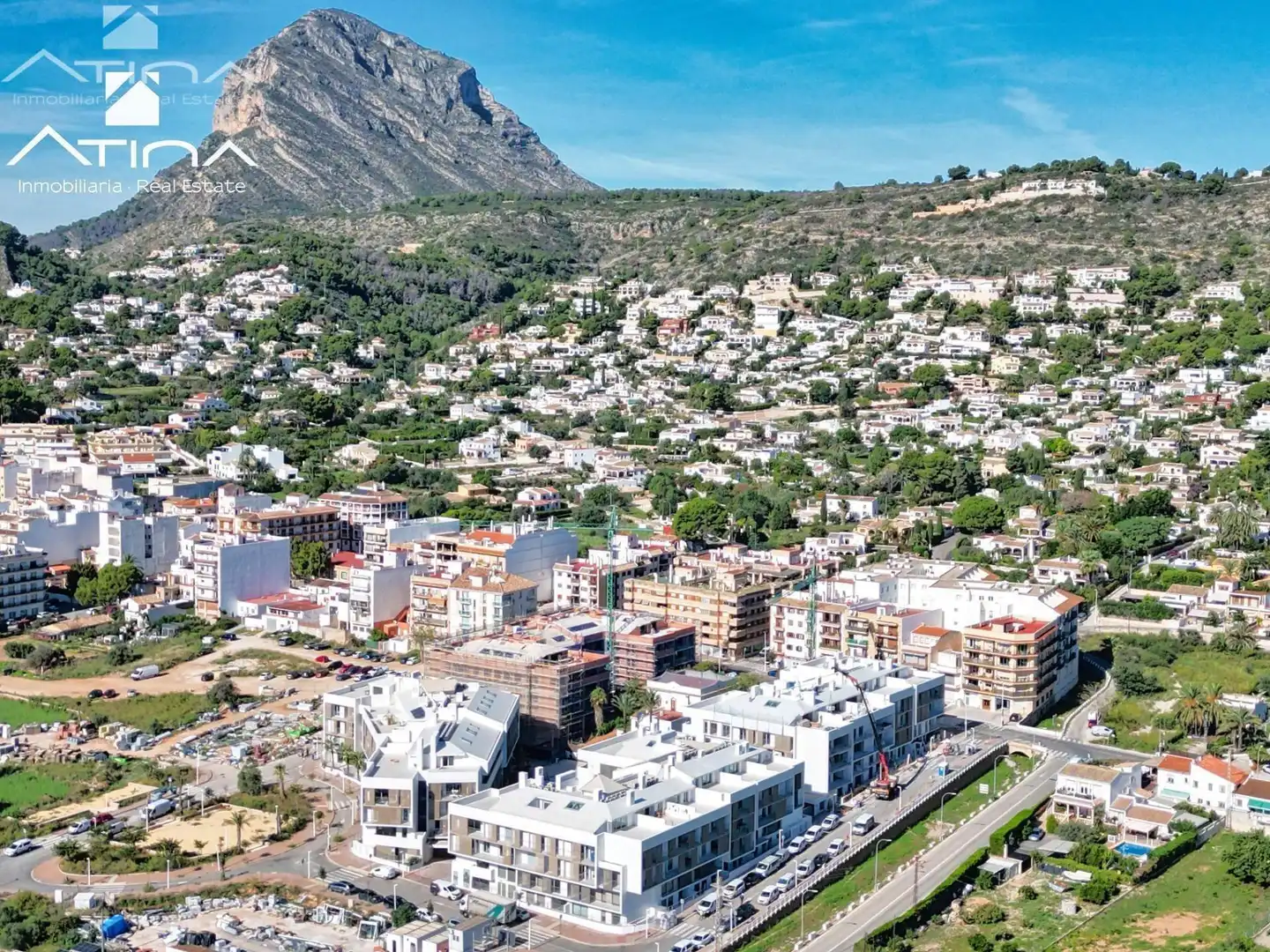 Exterior view of Apartments for sale in Jávea / Xàbia  with Air Conditioner, Heating and Private garden