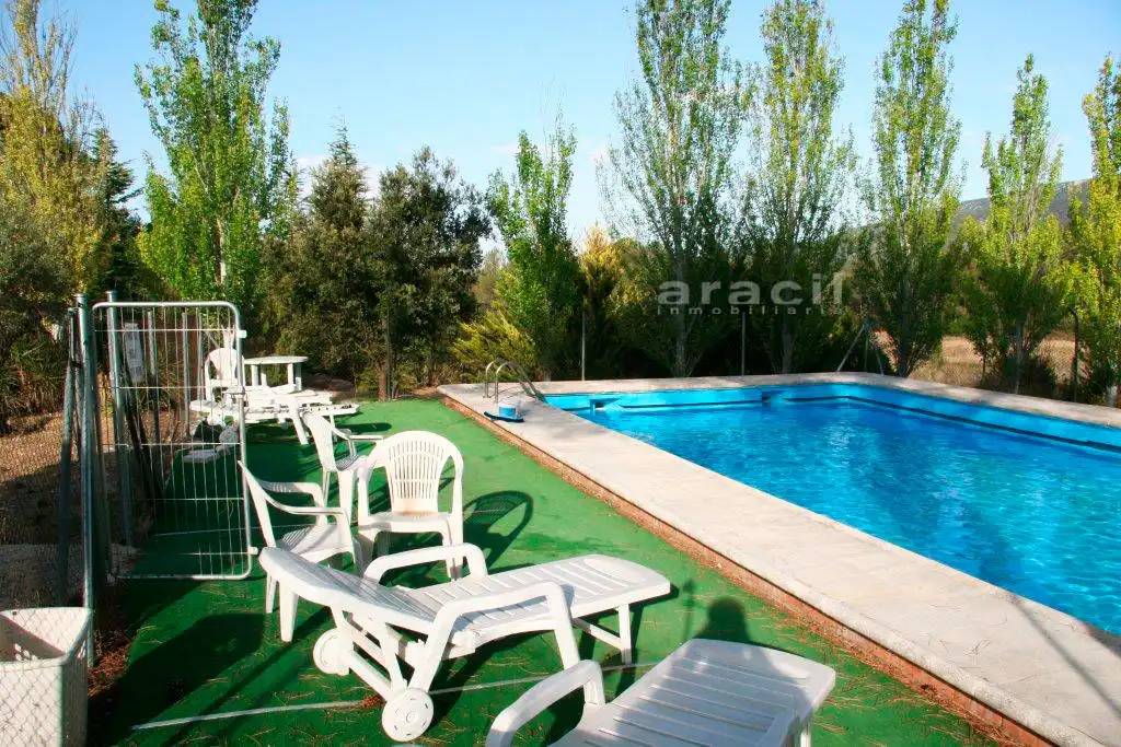 Piscina de Finca rústica en venda en Alcoy / Alcoi amb Aire condicionat, Jardí privat i Terrassa