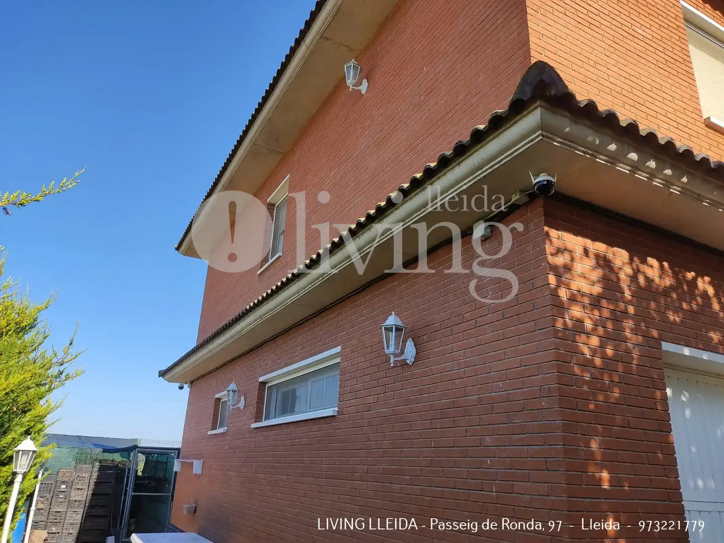 Exterior view of Houses for sale in Bell-lloc d'Urgell  with Heating, Private garden and Terrace