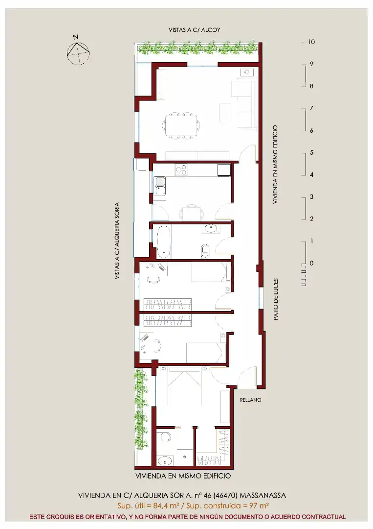 Flat for sale in Massanassa  with Air Conditioner and Balcony