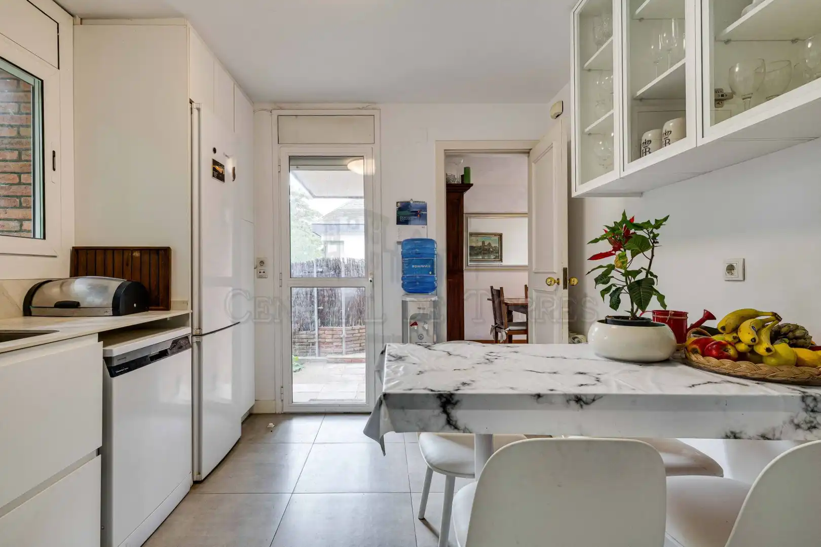 Cocina de Casa o chalet en venta en Sant Cugat del Vallès con Calefacción, Jardín privado y Parquet