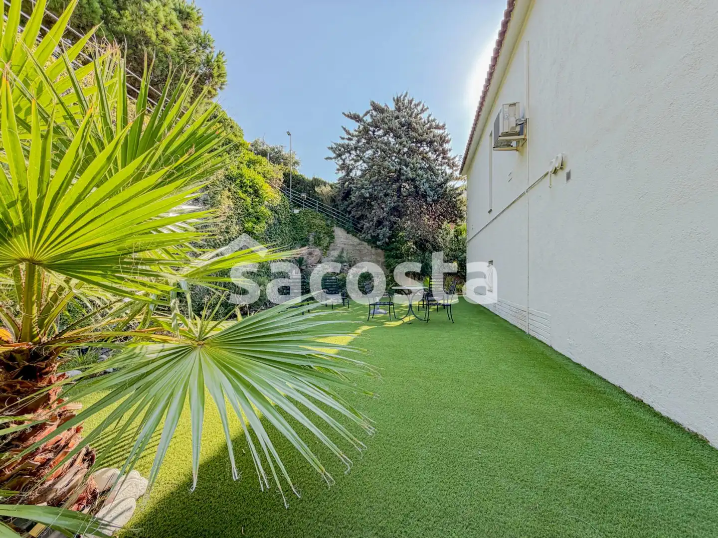 Garten von Haus oder Chalet zum Verkauf in Lloret de Mar mit Klimaanlage, Heizung und Terrasse