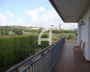 Terrassa de Casa o xalet de lloguer en Llinars del Vallès amb Calefacció, Jardí privat i Terrassa