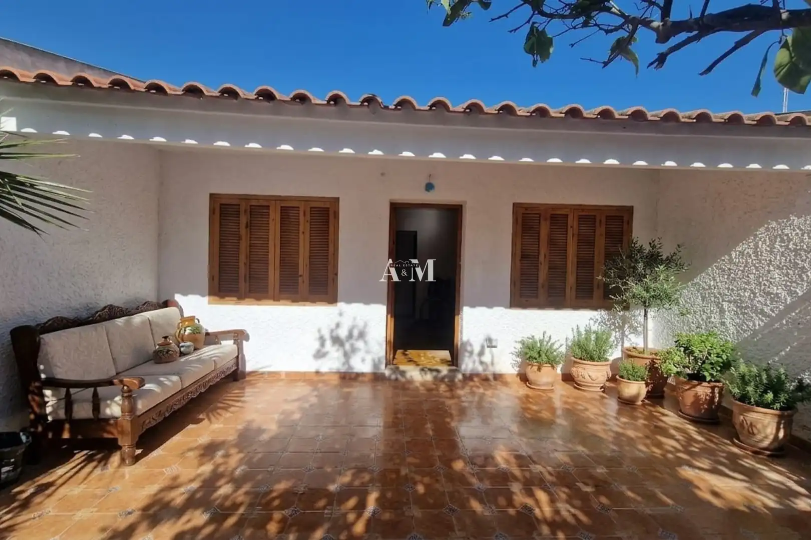Vista exterior de Casa o chalet de alquiler en San Javier con Aire acondicionado, Calefacción y Jardín privado