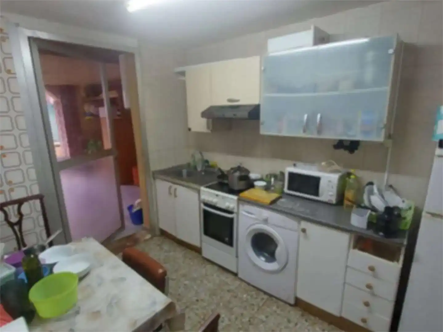 Cuina de Finca rústica en venda en Huércanos amb Balcó