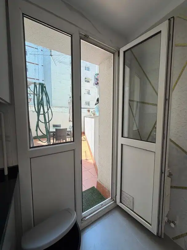 Terrasse von Wohnung zur Miete in Gijón  mit Heizung, Terrasse und Balkon