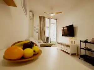 Wohnzimmer von Wohnung zum Verkauf in Las Palmas de Gran Canaria mit Klimaanlage, Terrasse und Möbliert
