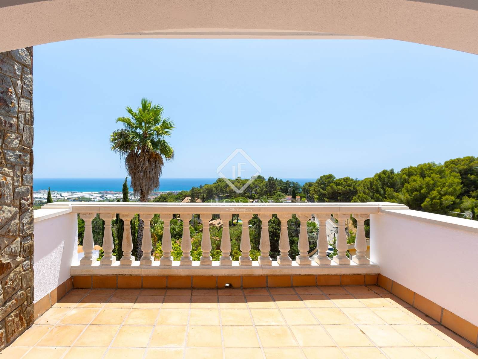 Terrace of House or chalet for sale in Premià de Dalt  with Air Conditioner, Heating and Private garden