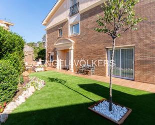 Exterior view of House or chalet to rent in Sant Vicenç de Montalt  with Air Conditioner, Heating and Private garden