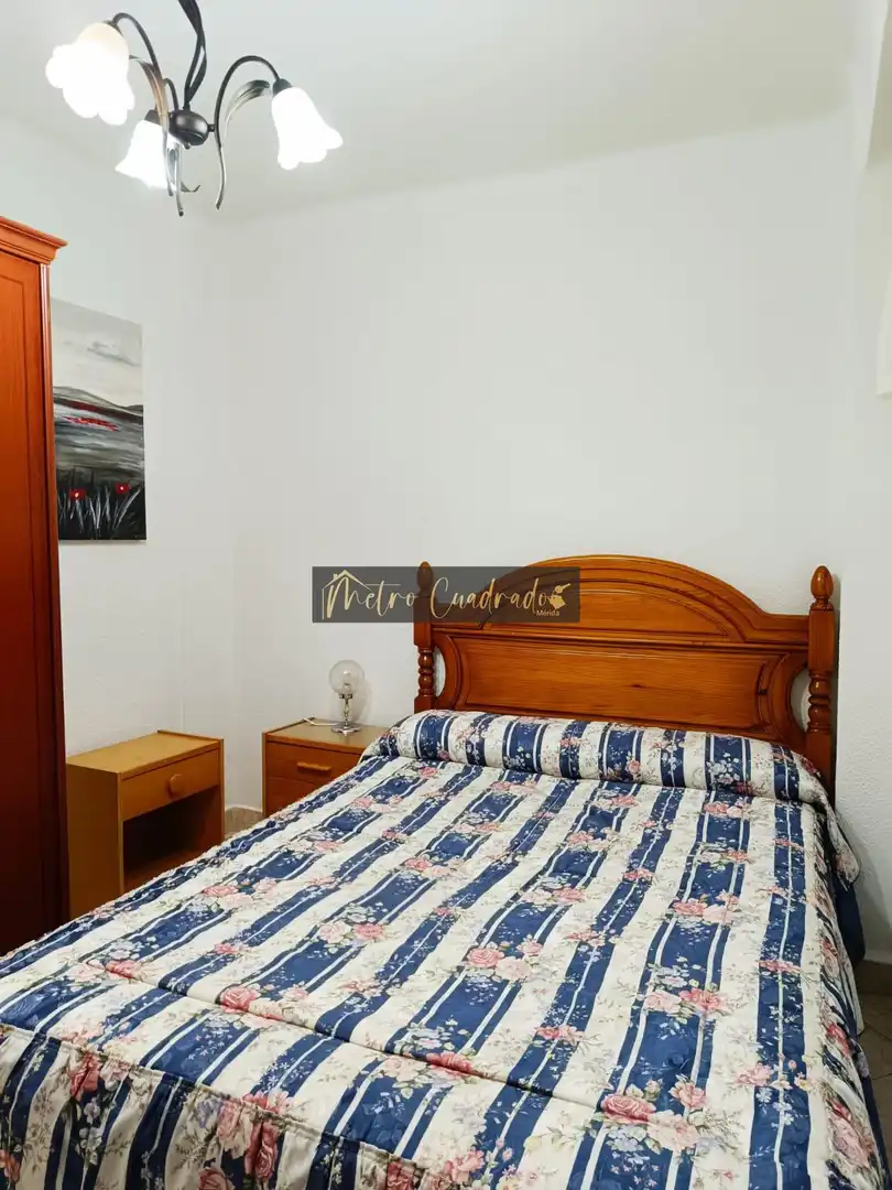 Schlafzimmer von Wohnung zur Miete in Mérida mit Klimaanlage und Möbliert