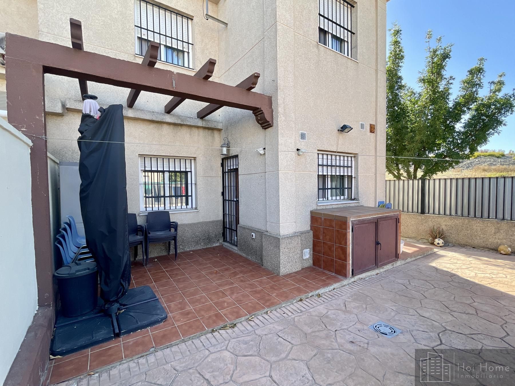 Terrace of House or chalet for sale in Jerez de la Frontera  with Air Conditioner, Heating and Parquet flooring