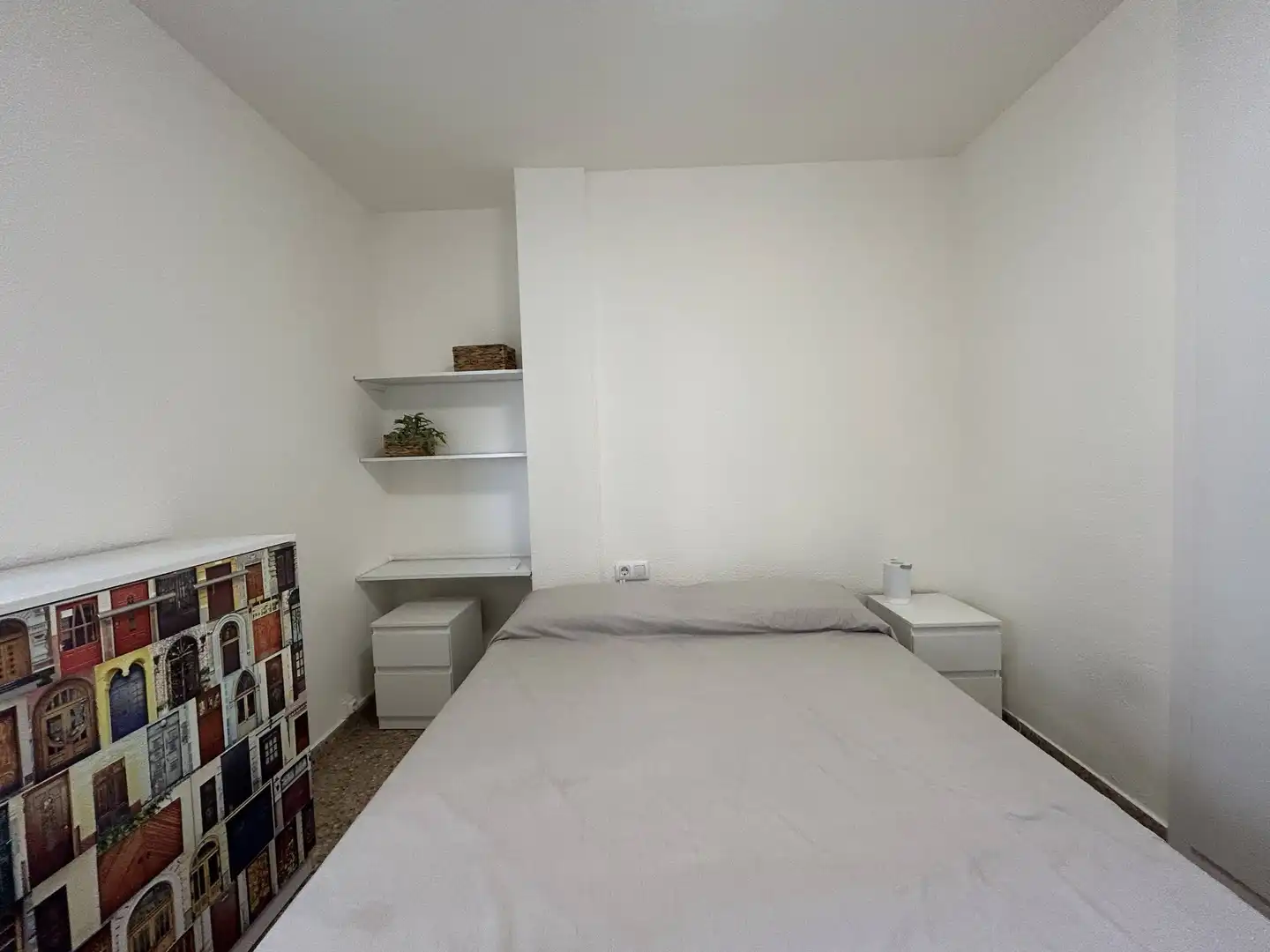 Dormitori de Apartament de lloguer en La Pobla de Farnals amb Moblat i Piscina comunitària
