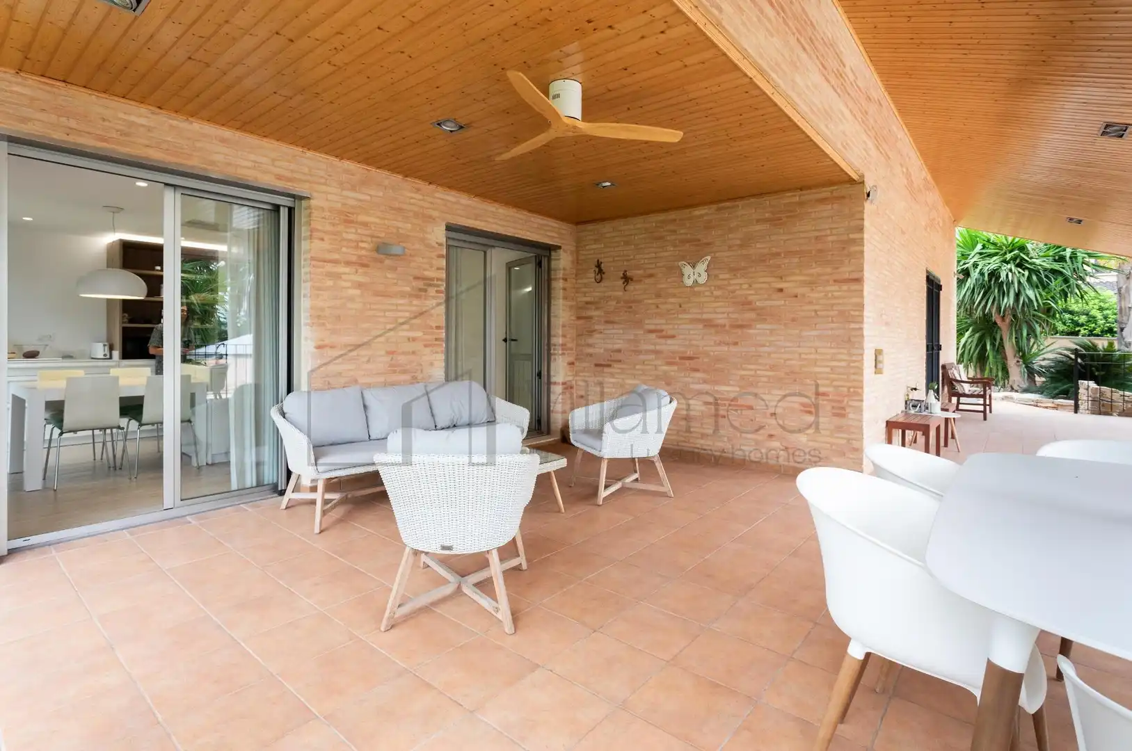Terrace of Houses for sale in L'Eliana  with Air Conditioner, Private garden and Terrace