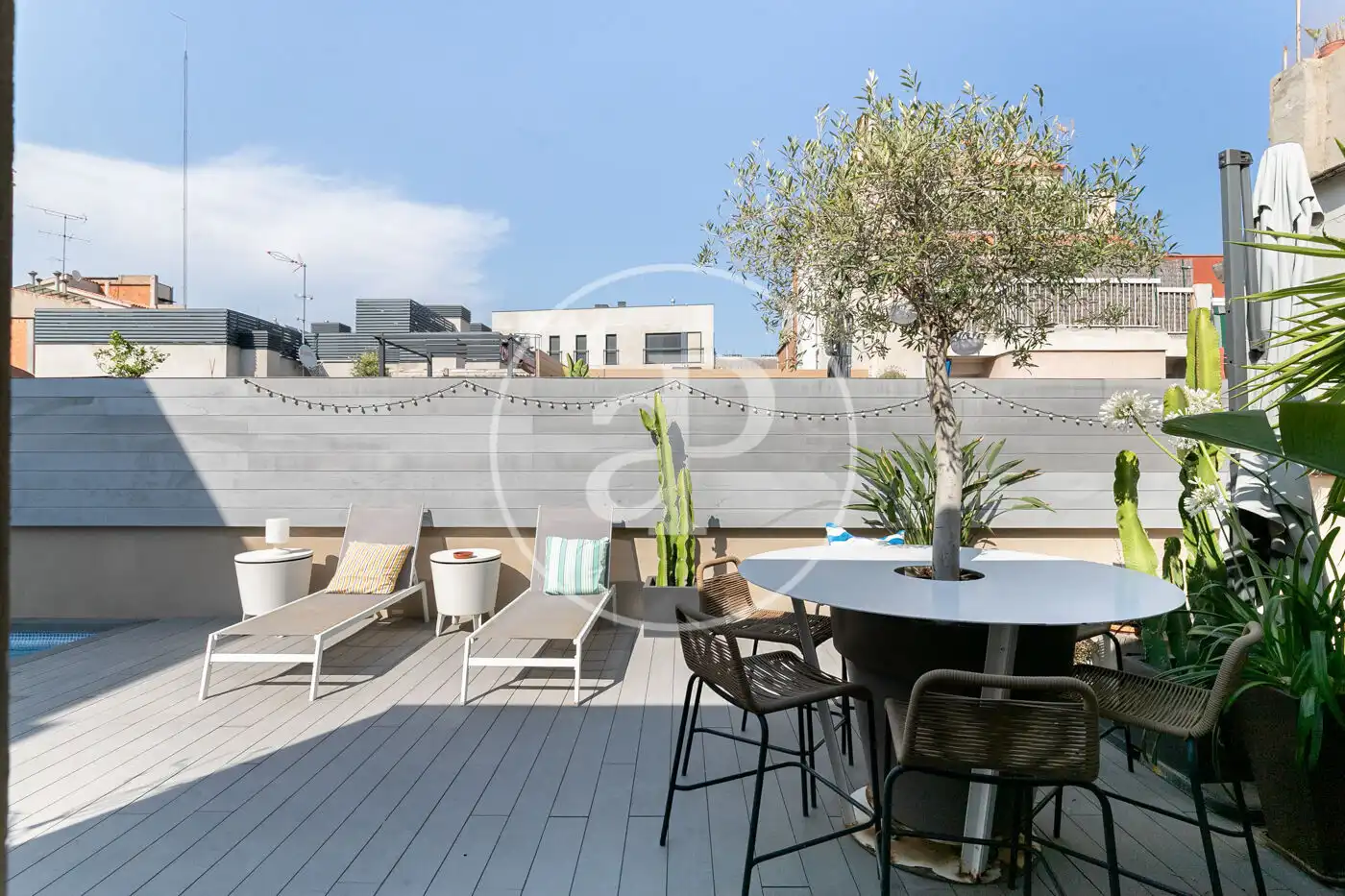 Terrace of Detached homes for sale in Barcelona  with Air Conditioner, Heating and Private garden