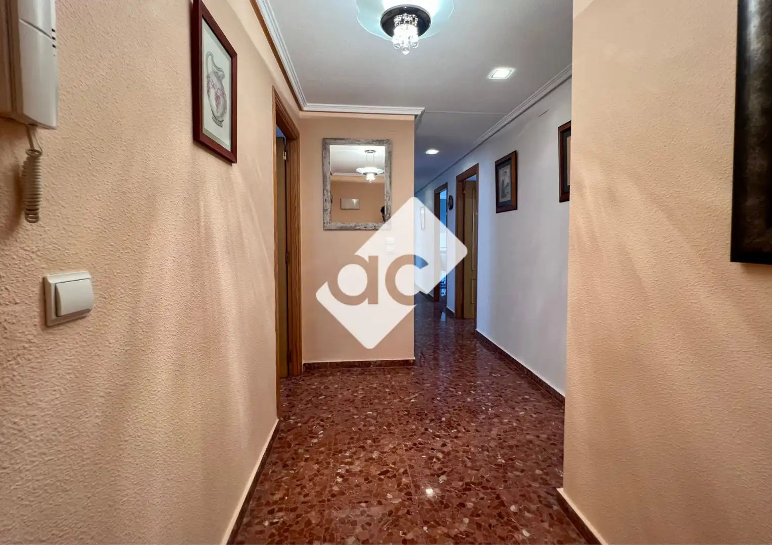 Flat for rent in Albal  with Air Conditioner, Heating and Furnished