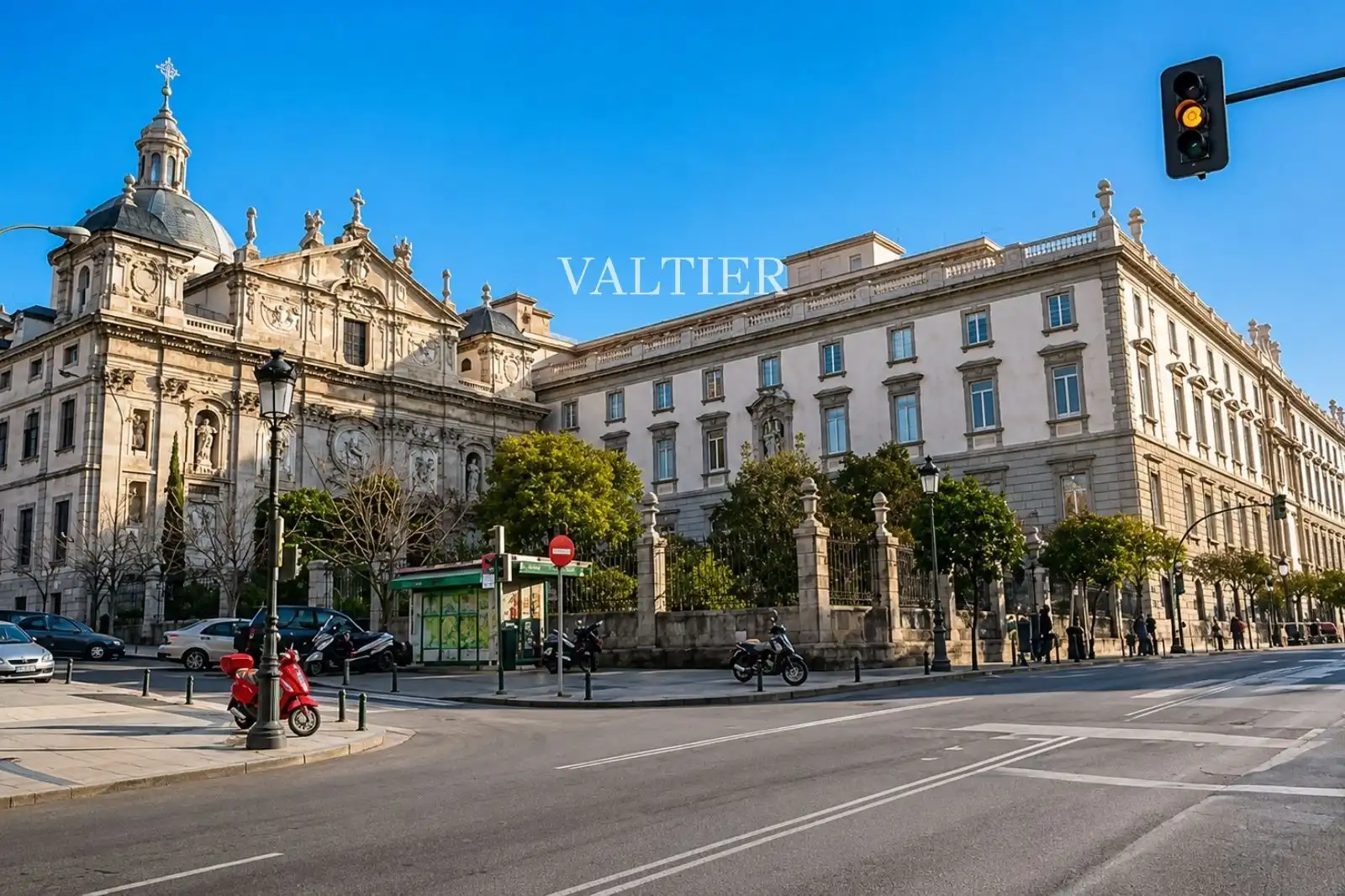 Exterior view of Flat for rent in Madrid  with Air Conditioner and Furnished