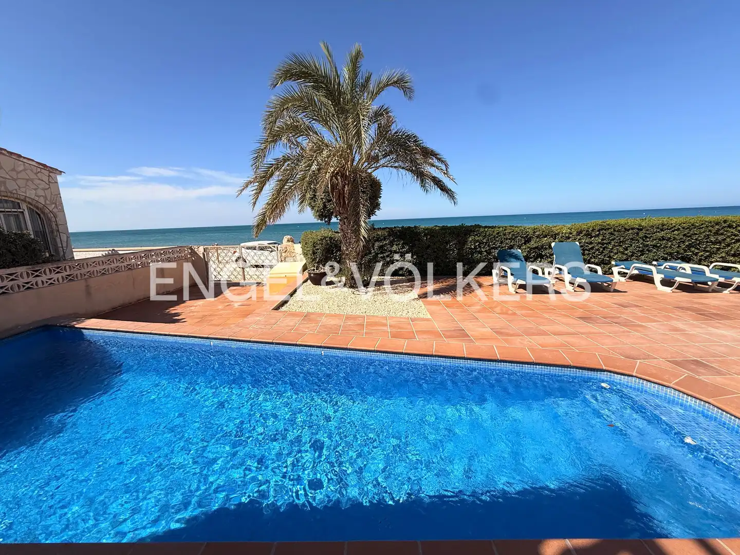 Piscina de Casa o xalet en venda en Els Poblets amb Aire condicionat, Calefacció i Jardí privat