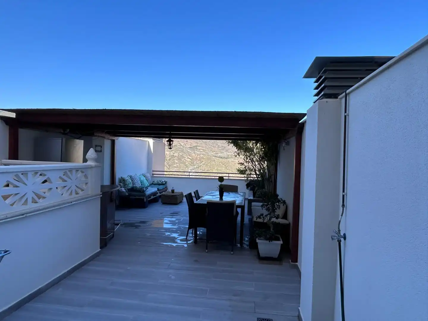 Terraza de Piso en venta en Vícar con Aire acondicionado, Piscina y Piscina comunitaria