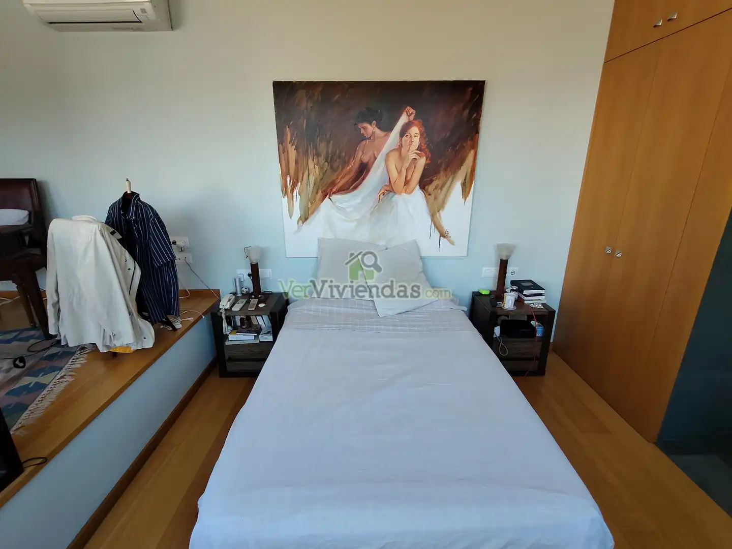 Dormitori de Casa o xalet en venda en Sant Cugat del Vallès amb Aire condicionat, Calefacció i Jardí privat