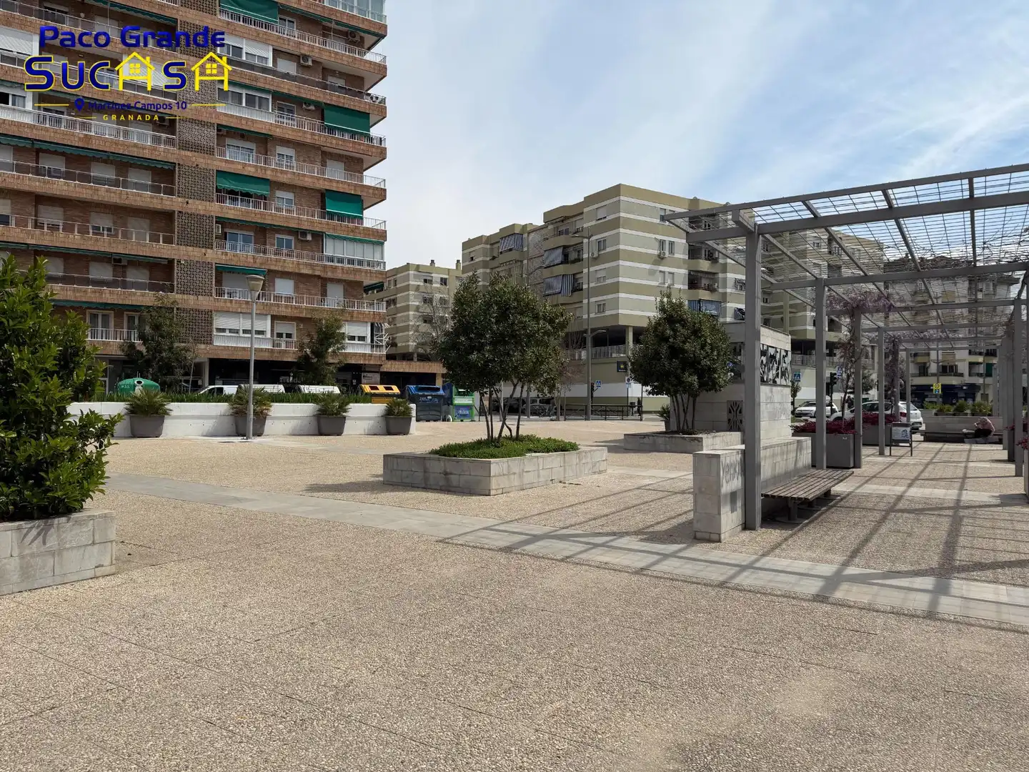 Exterior view of Flat for rent in Granada  with Air Conditioner, Heating and Parquet flooring