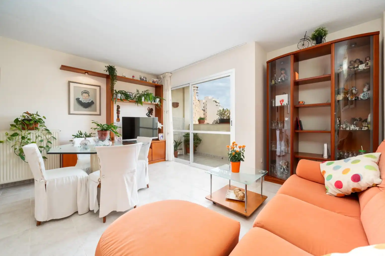 Sala d'estar de Pis en venda en  Palma de Mallorca amb Aire condicionat, Calefacció i Parquet