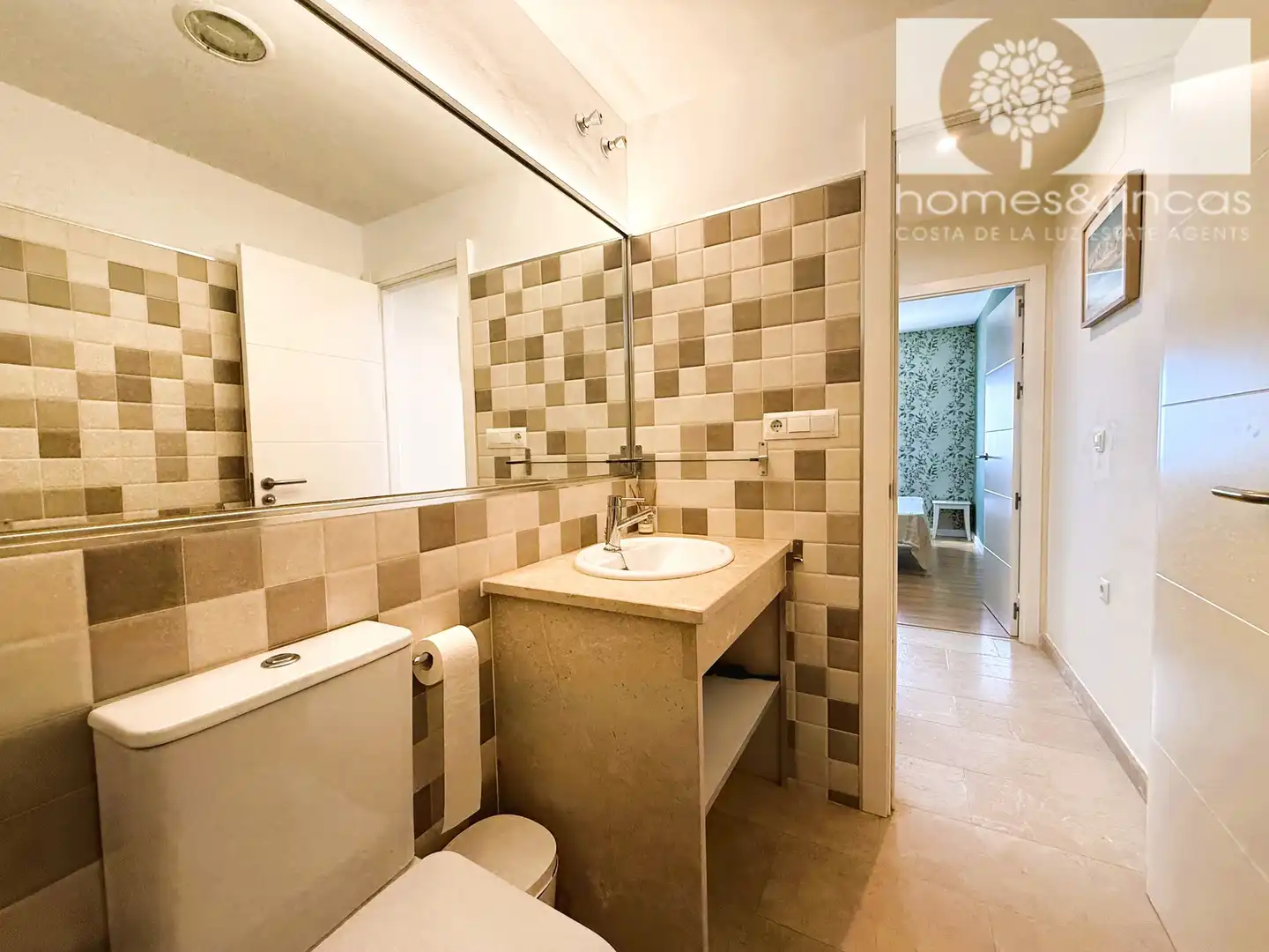 Bathroom of Detached homes for sale in Ayamonte  with Air Conditioner, Terrace and Furnished
