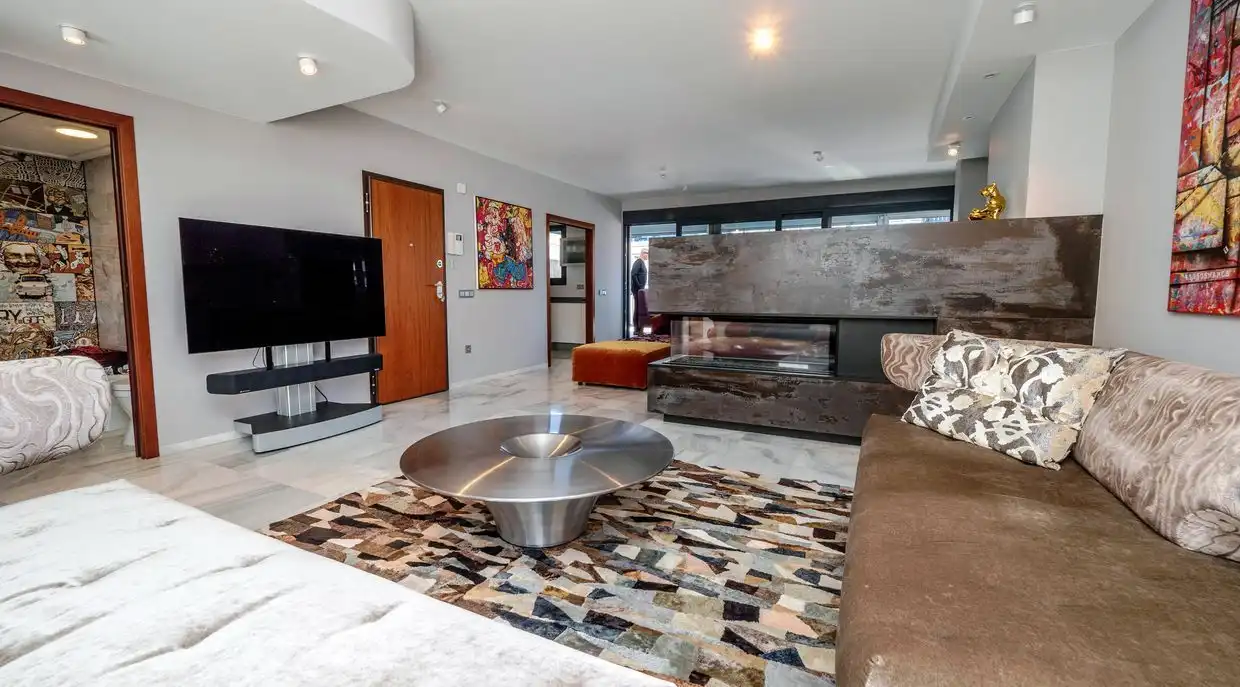 Living room of Attic for sale in Dénia  with Air Conditioner, Heating and Terrace
