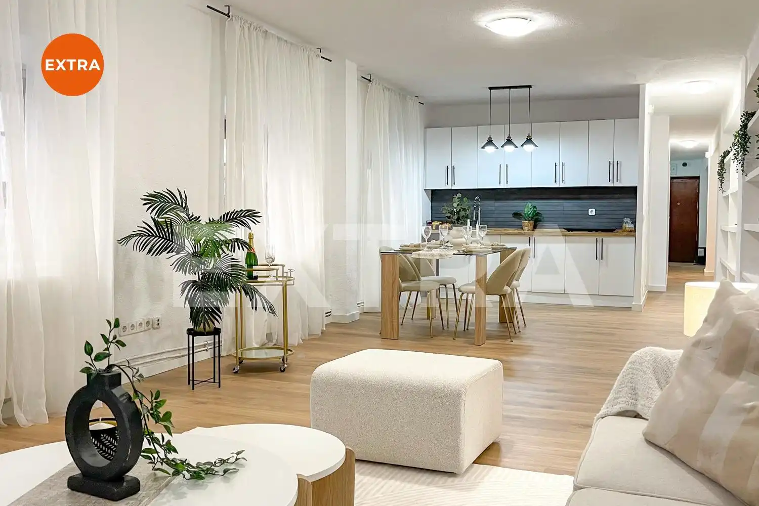 Sala de estar de Piso en venta en Madrid con Calefacción y Alarma