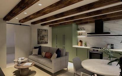 Living room of Attic for sale in  Madrid Capital  with Storage room and Swimming Pool