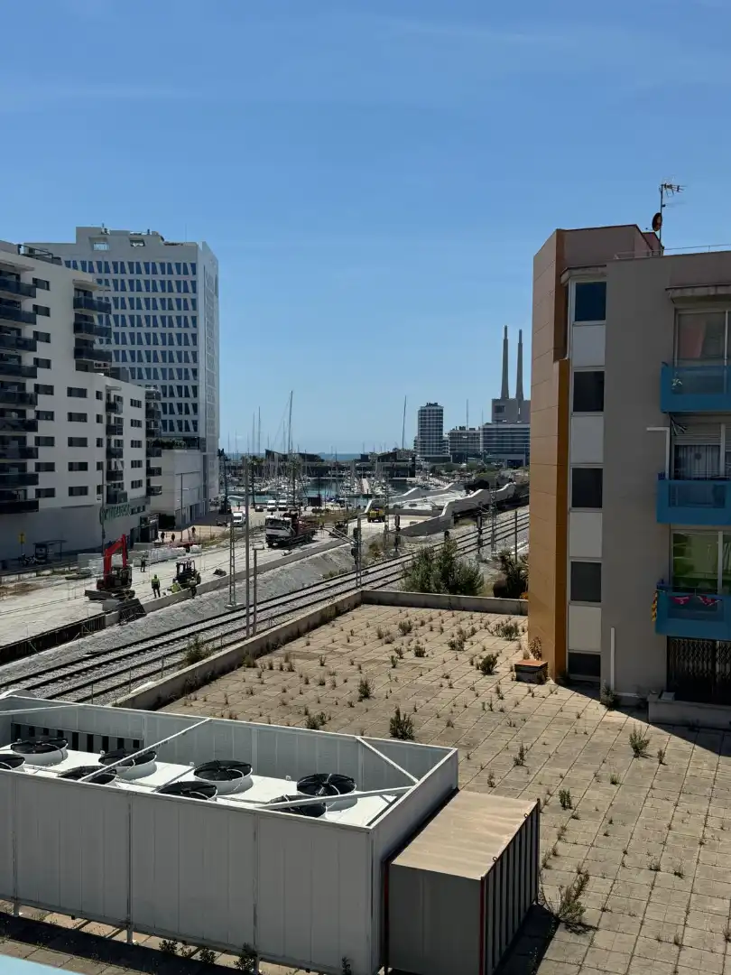 Exterior view of Flat for sale in Badalona  with Air Conditioner, Heating and Oven
