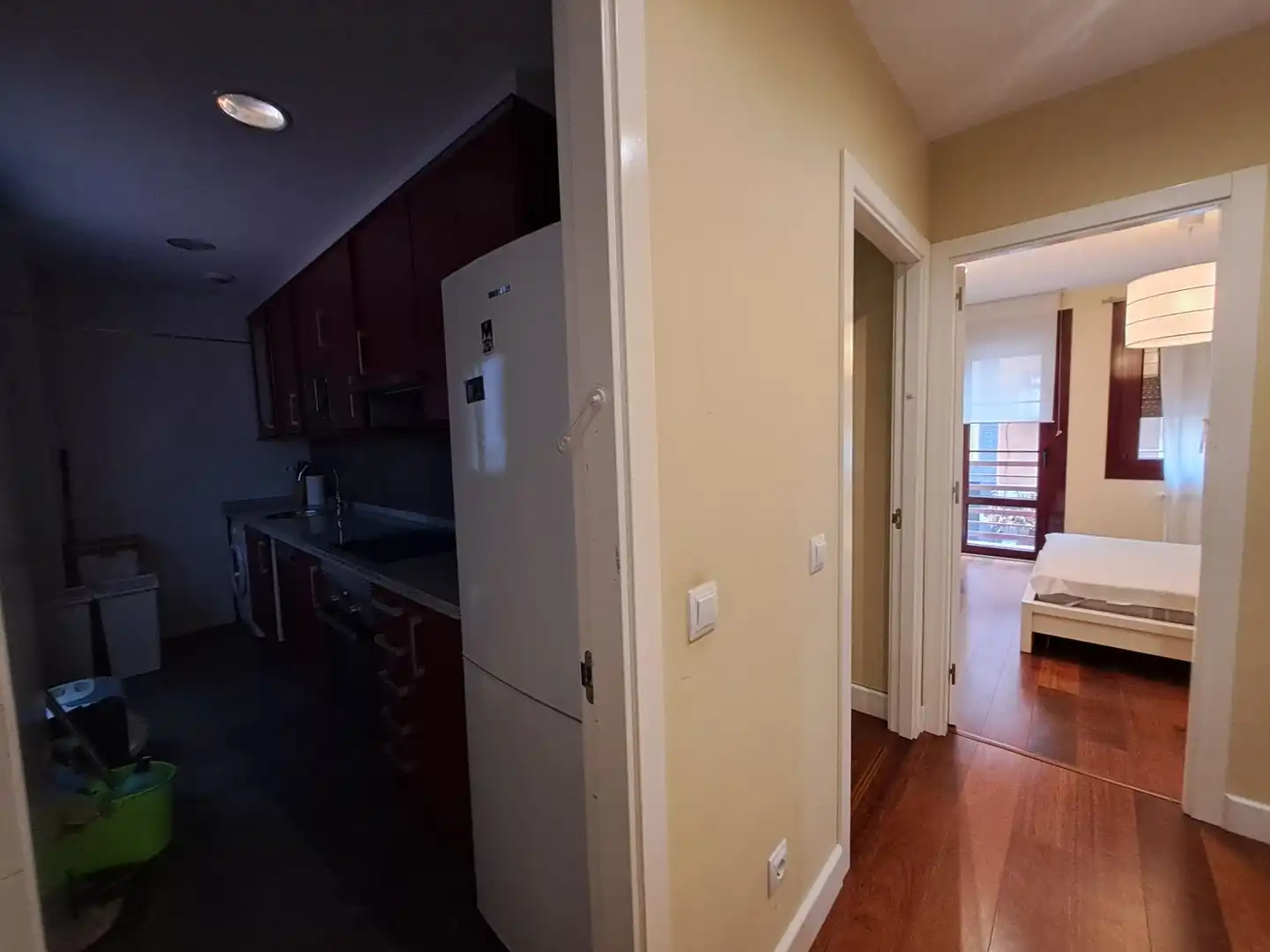 Küche von Wohnung zur Miete in Oviedo  mit Möbliert und Balkon
