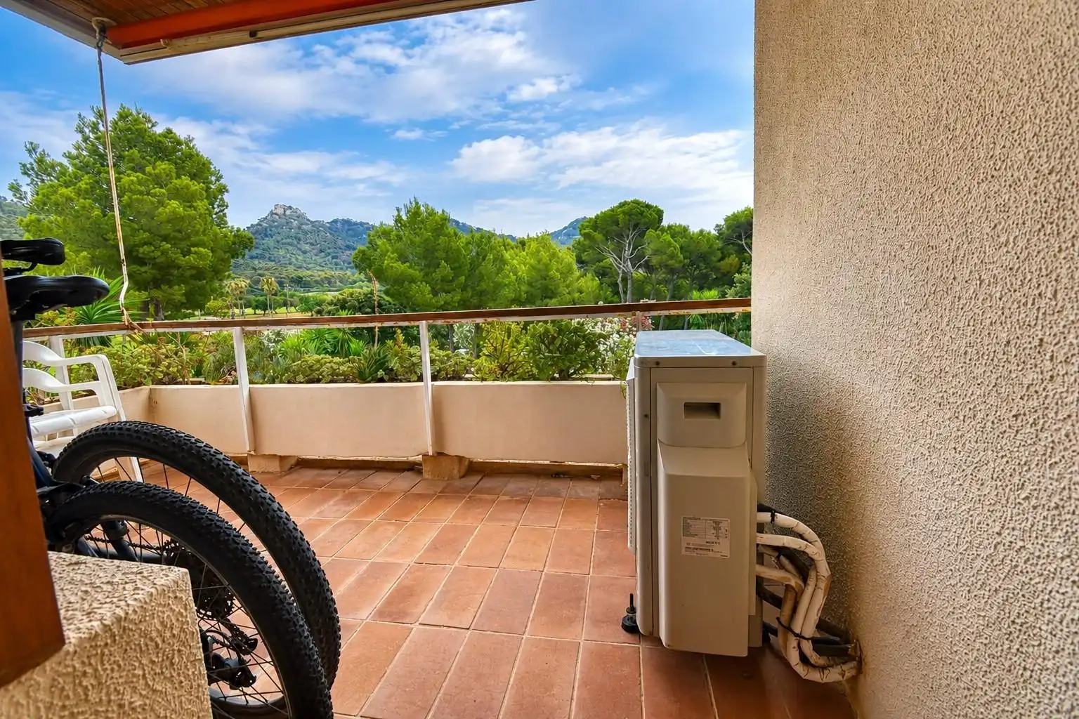 Balcony of Flat for sale in Son Servera  with Air Conditioner, Private garden and Terrace