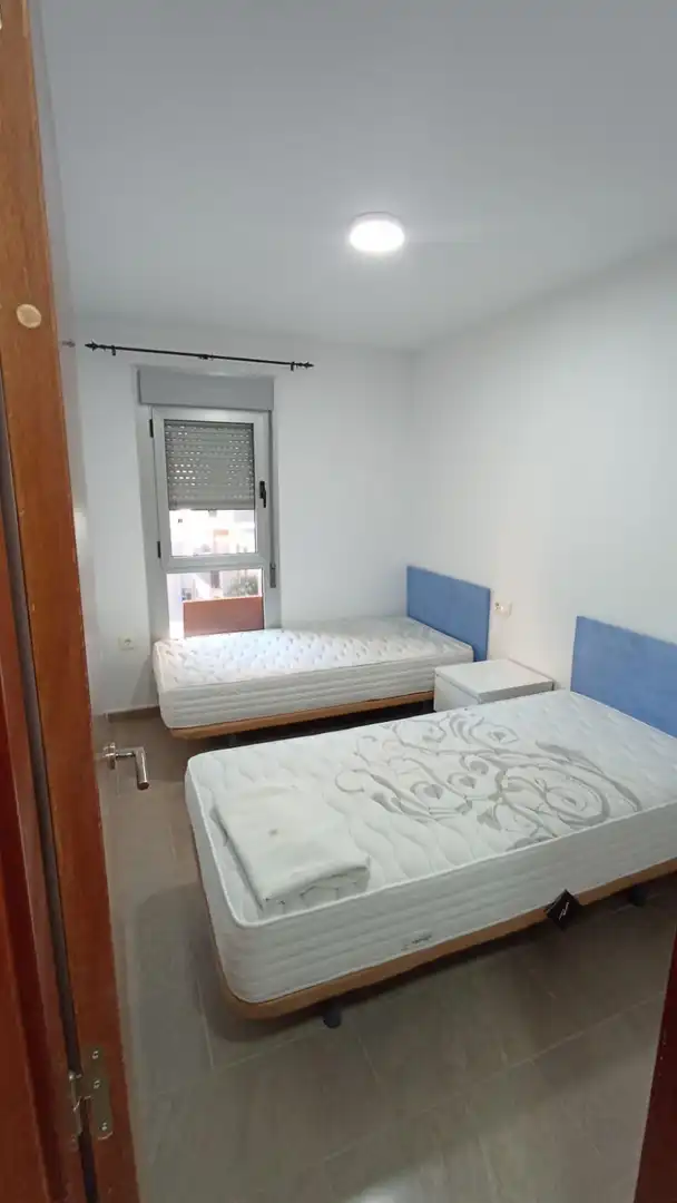 Bedroom of Flat for rent in Roquetas de Mar  with Heating, Terrace and Furnished