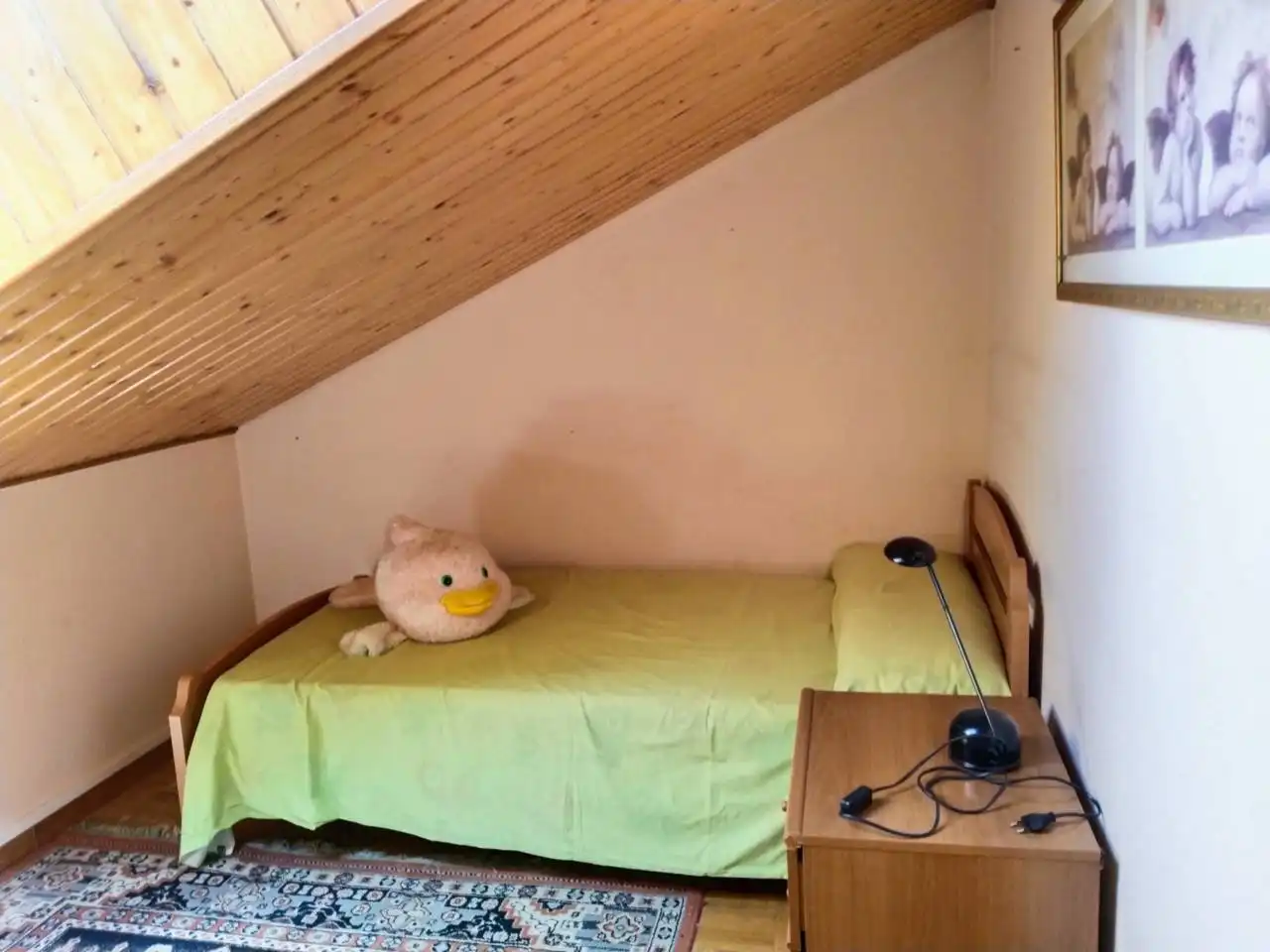 Dormitori de Casa o xalet en venda en Villariezo amb Calefacció, Jardí privat i Parquet