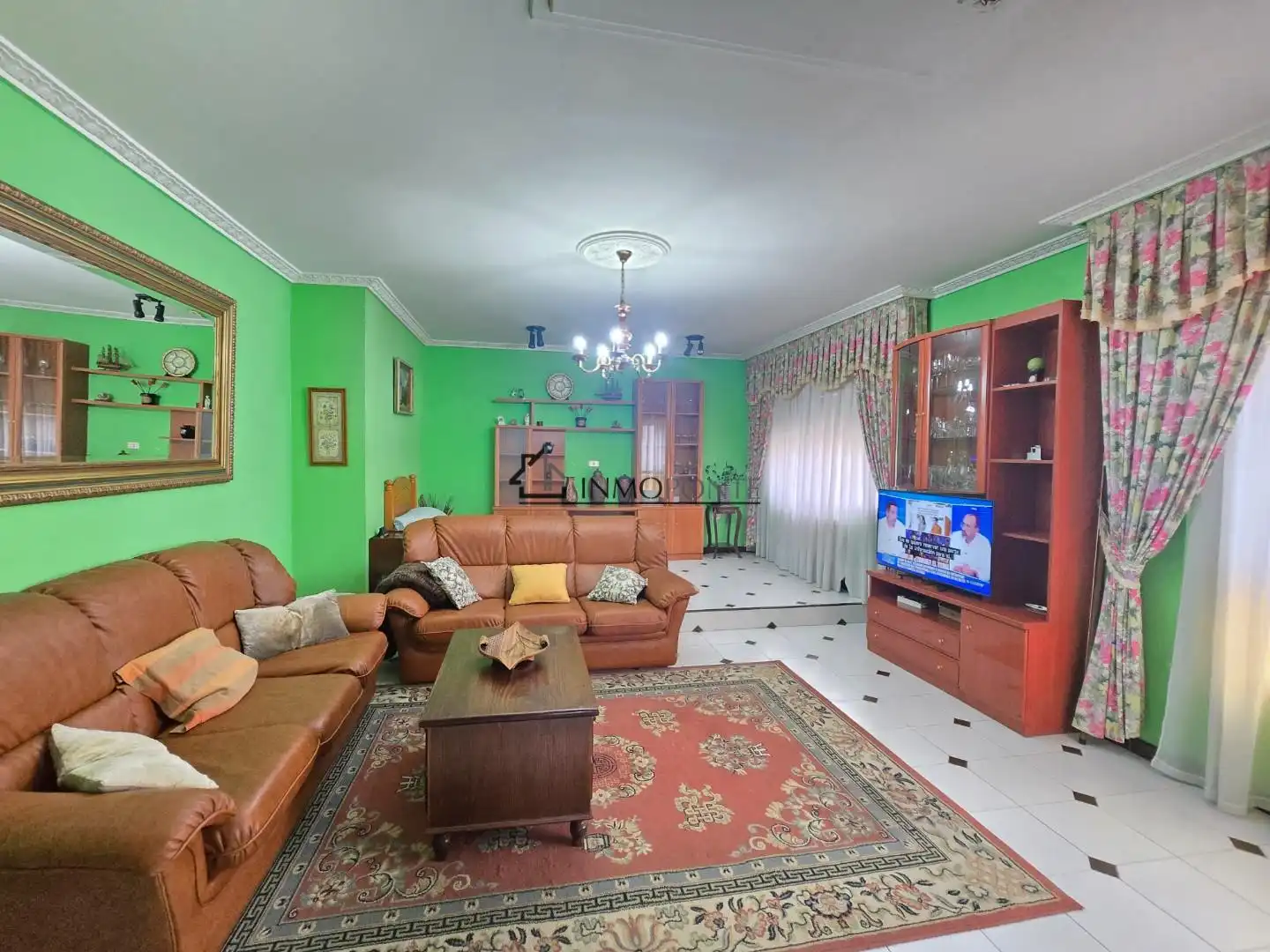 Living room of Houses for sale in Moaña  with Heating, Private garden and Terrace