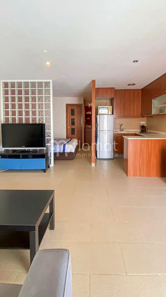 Sala de estar de Estudio en venta en Blanes con Terraza y Amueblado