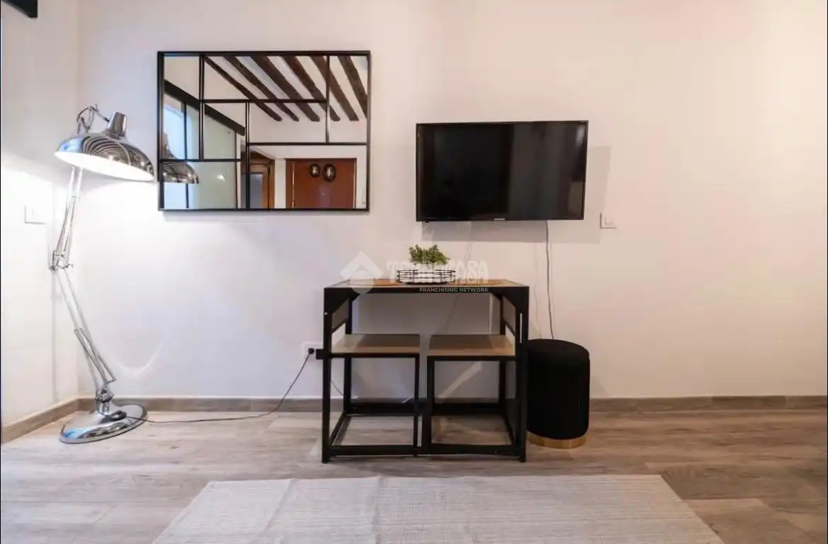 Sala de estar de Estudio en venta en Madrid