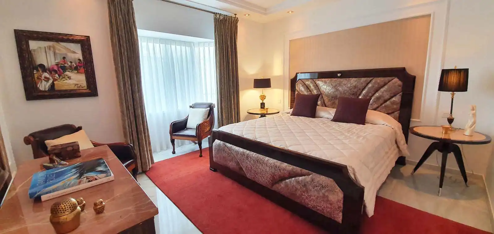 Schlafzimmer von Wohnungen zum Verkauf in Marbella mit Klimaanlage, Terrasse und Abstellraum