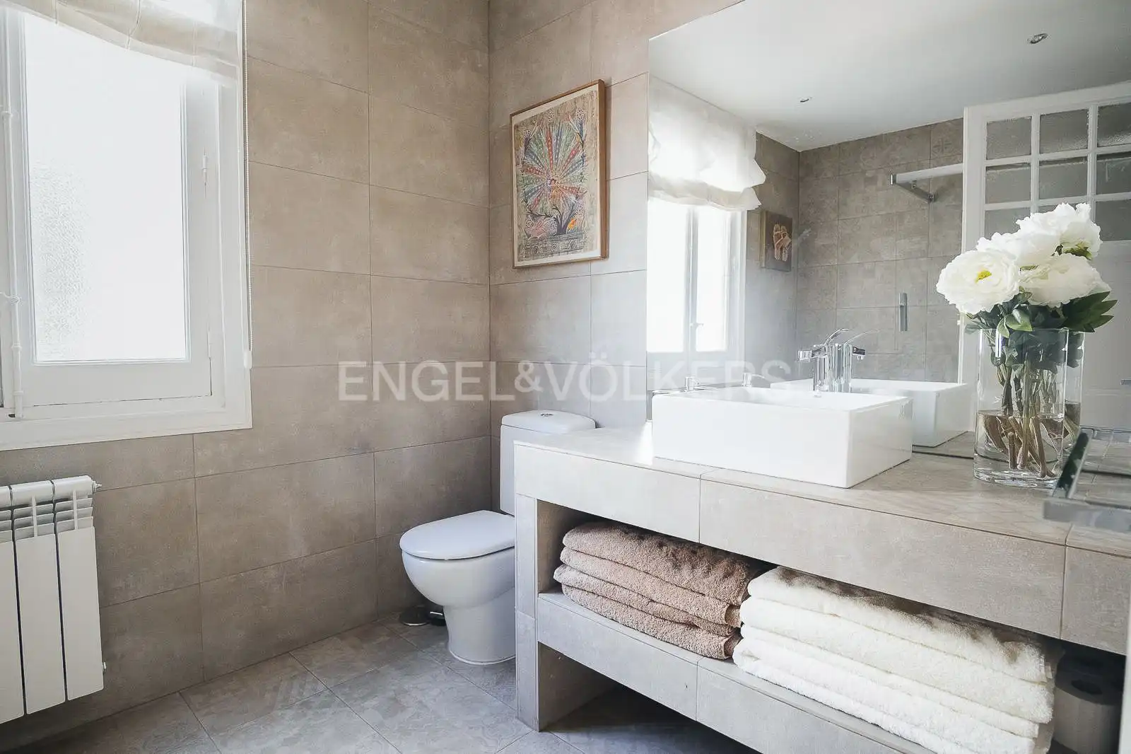 Baño de Piso de alquiler en Madrid con Aire acondicionado, Calefacción y Amueblado