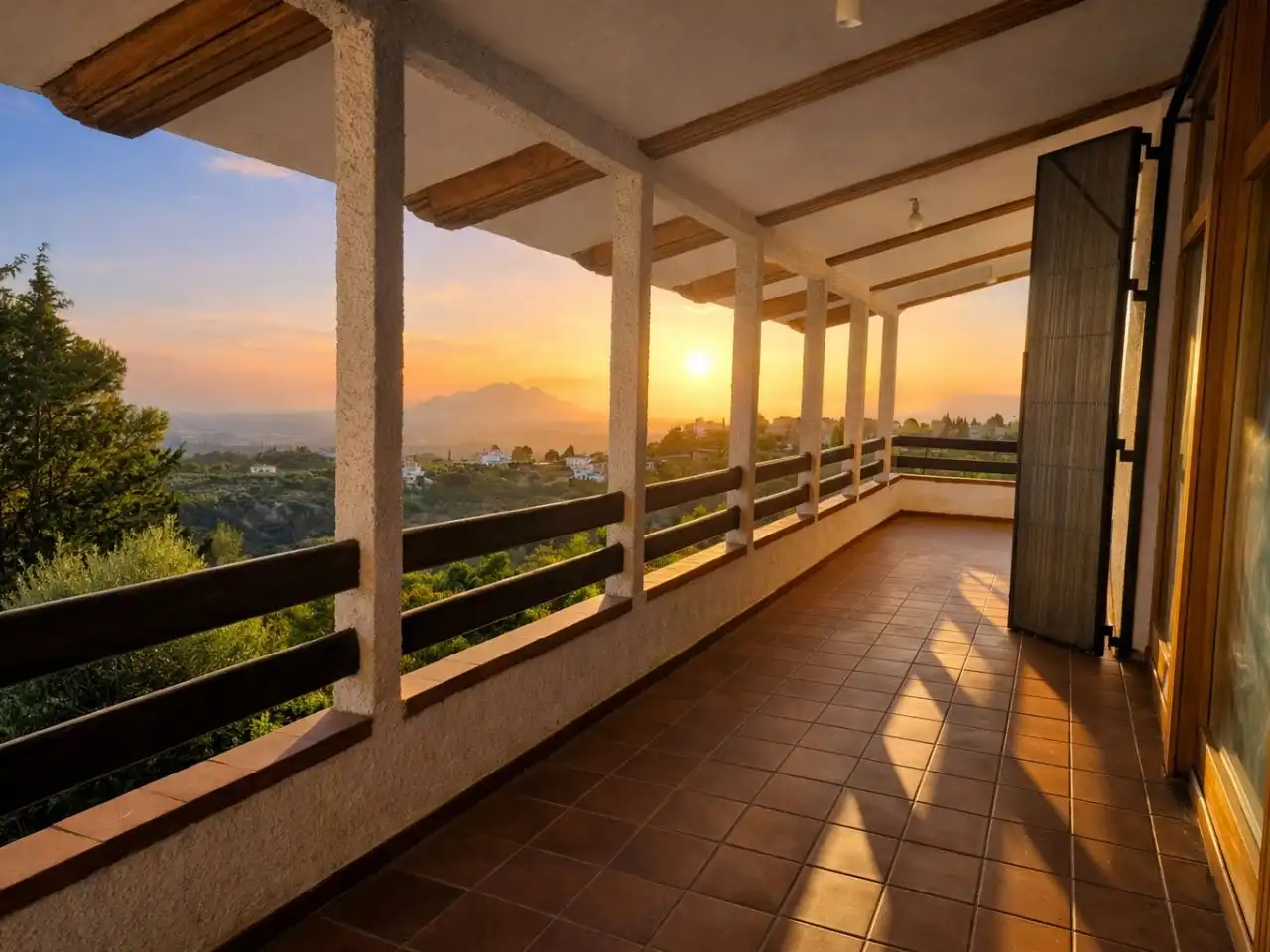 Terraza de Casa o chalet en venta en Víznar, Granada