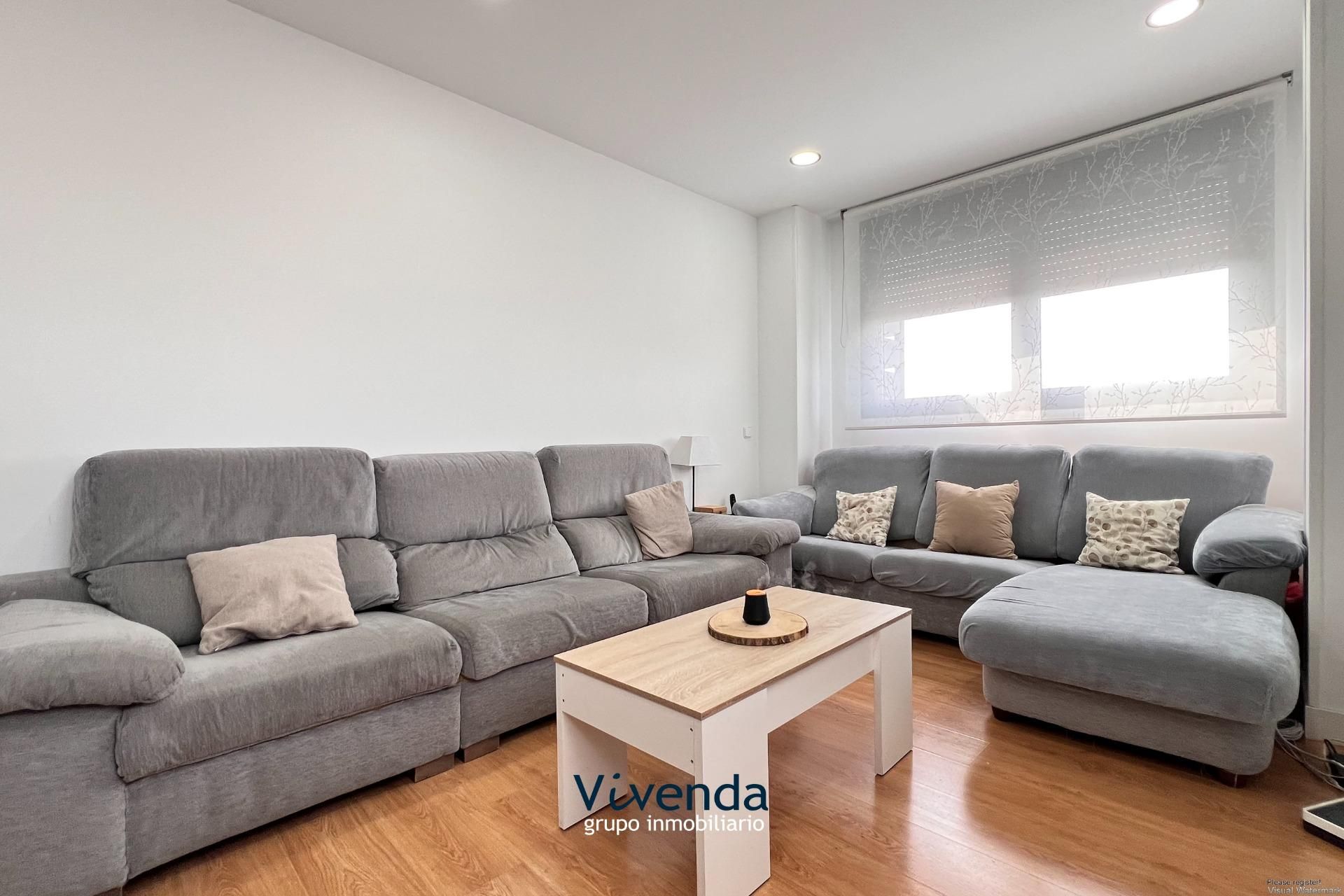 Sala d'estar de Àtic en venda en Móstoles amb Aire condicionat, Calefacció i Terrassa
