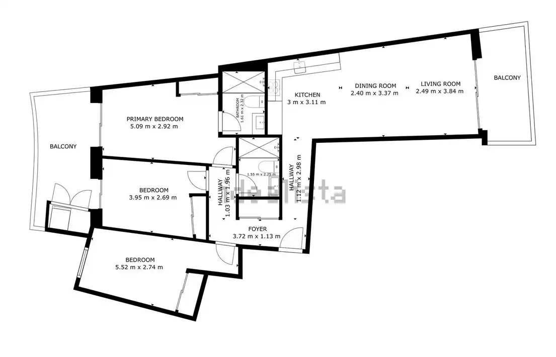 Apartamento con terraza en venta en Centro ciudad, imagen 31