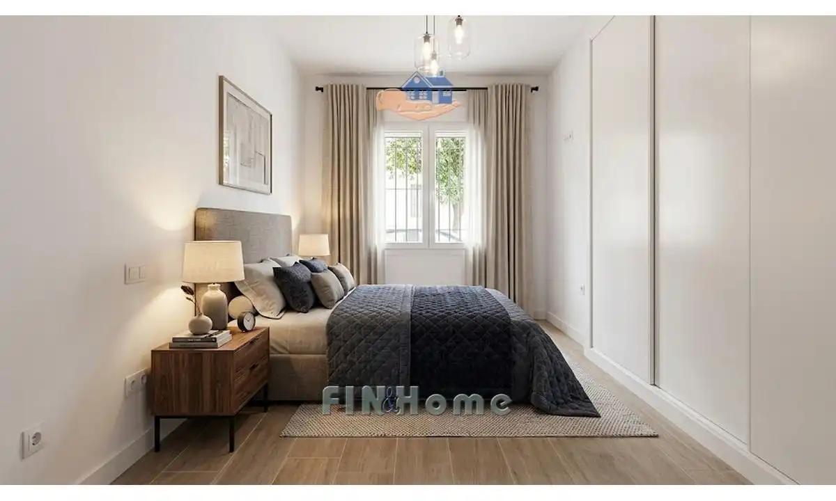 Schlafzimmer von Wohnung zum Verkauf in Sevilla mit Klimaanlage und Heizung