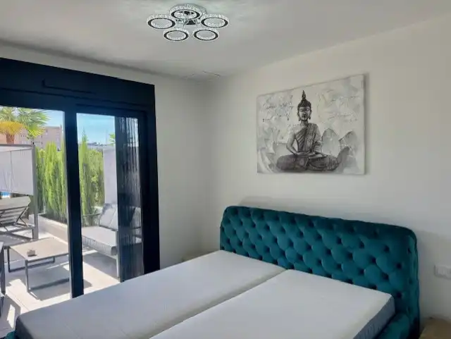 Bedroom of Flat for sale in Sant Llorenç des Cardassar  with Air Conditioner, Terrace and Furnished