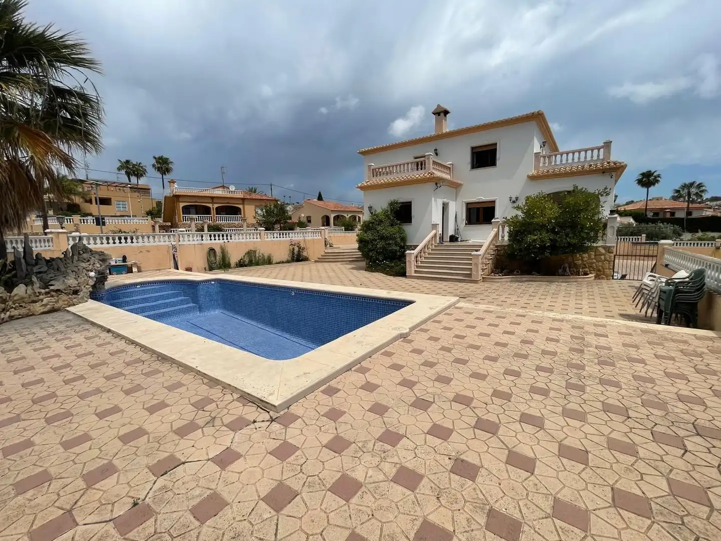 Exterior view of Houses for sale in Calpe / Calp  with Air Conditioner, Private garden and Terrace
