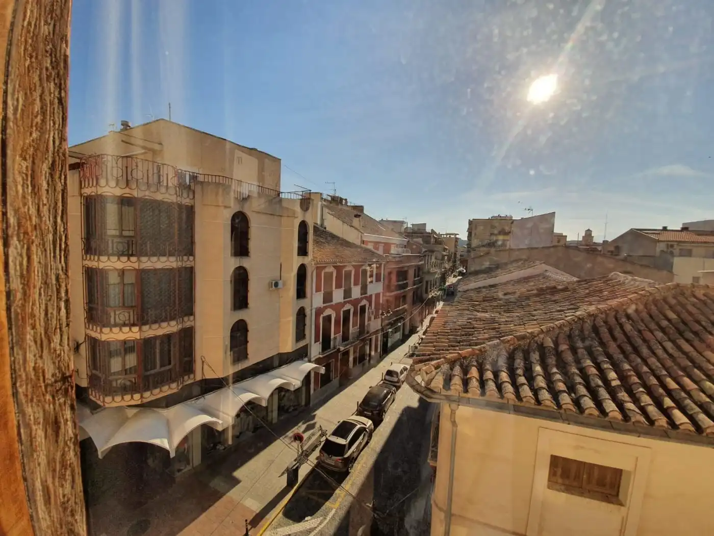 Vista exterior de Pis en venda en Jumilla amb Balcó