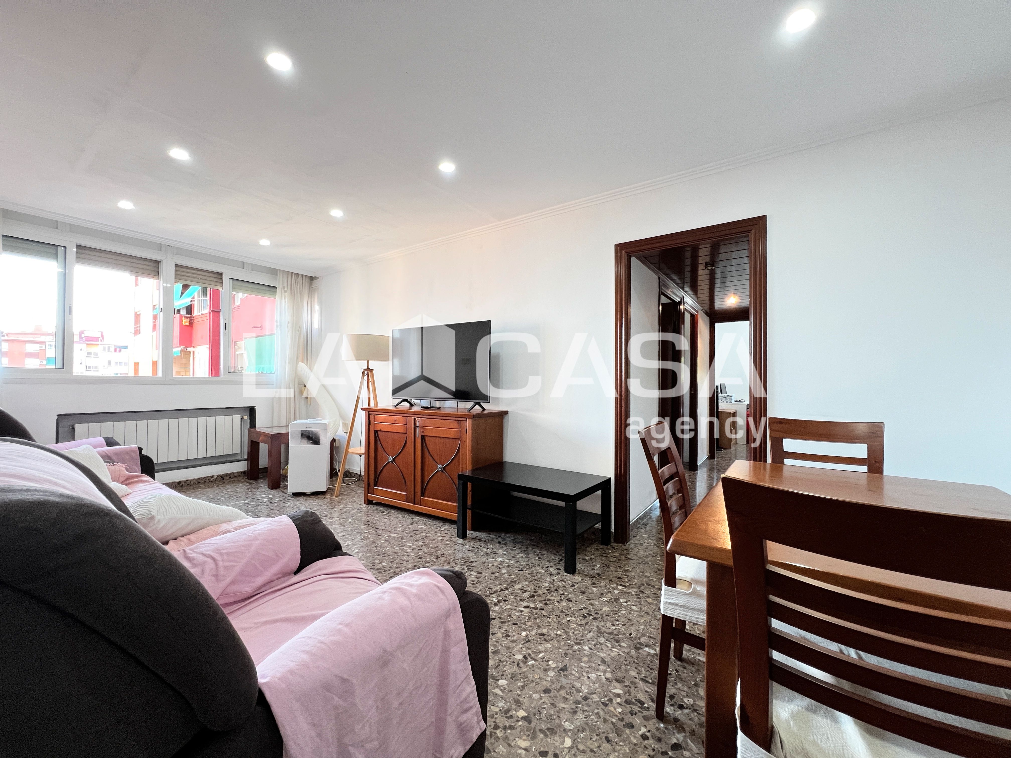 Living room of Flat for sale in Badalona  with Heating