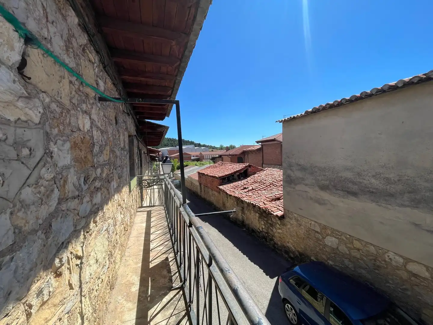 Vista exterior de Finca rústica en venda en San Leonardo de Yagüe amb Traster