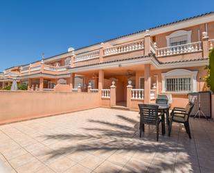 Exterior view of Single-family semi-detached for sale in Santa Pola  with Air Conditioner, Terrace and Balcony